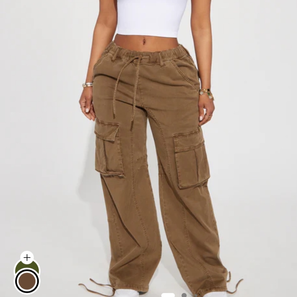 Portland Washed Cargo Pant - Brown